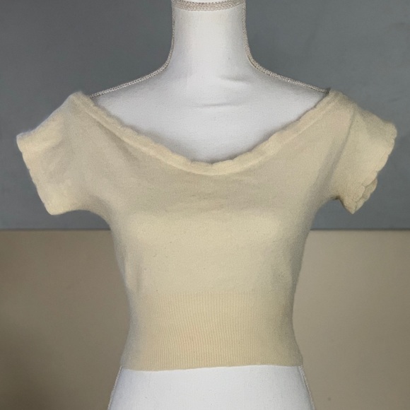 Luisa Spagnoli vintage angora sweater wool top - Picture 5 of 8